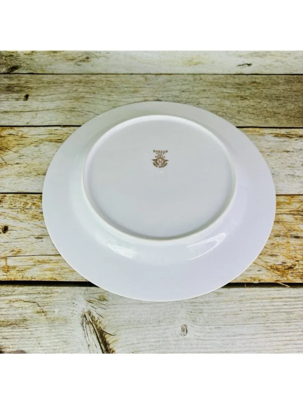 Vintage Noritake DAWN White Gold Trim Verge Japan Porcelain Dinner Plates Set 4